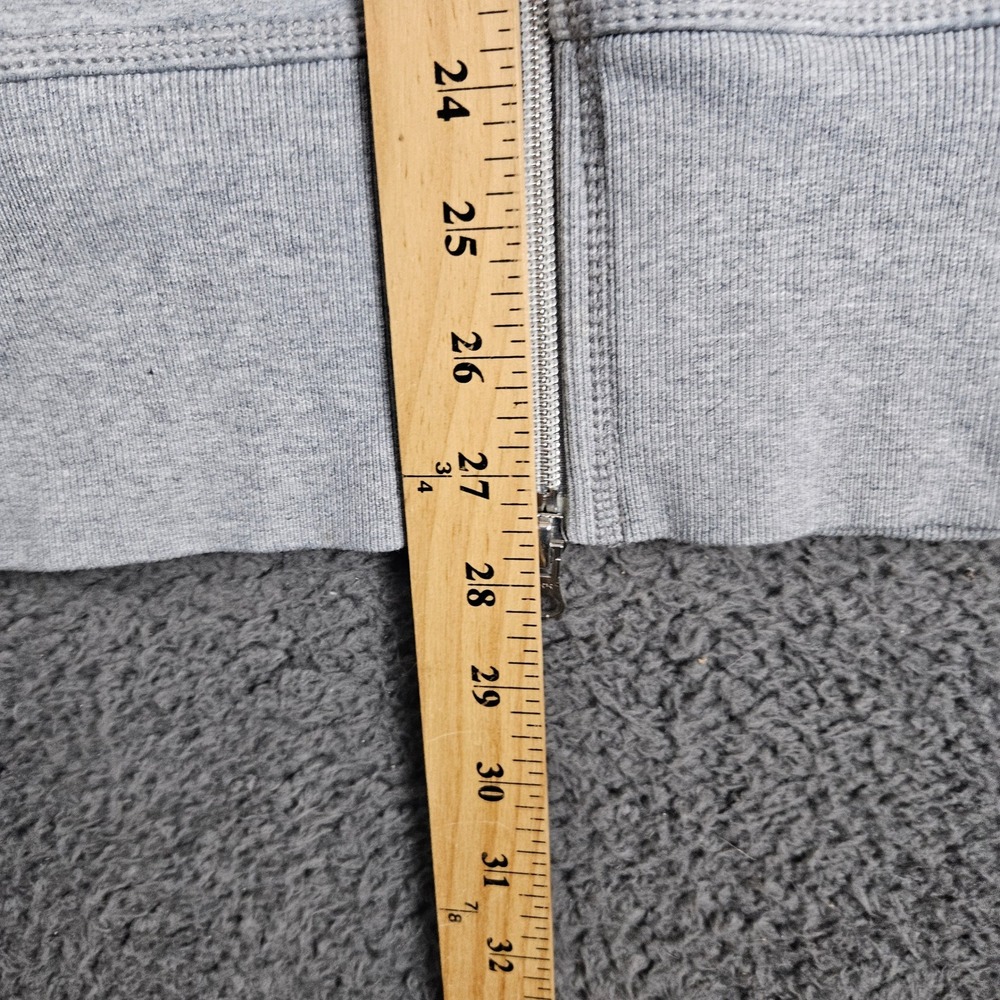 Nike Dri Fit Full Zip Hoodie Athletic Workout Grey Women's‎ Medium - Picture 3 of 8